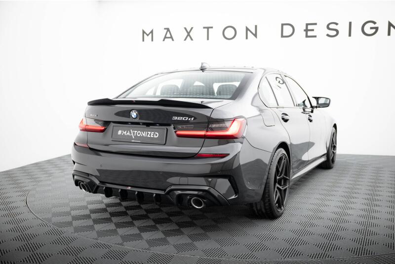 B-Ware Maxton Design Heckdiffusor für BMW 3er M-Paket G20 / G21 Hochglanz schwarz