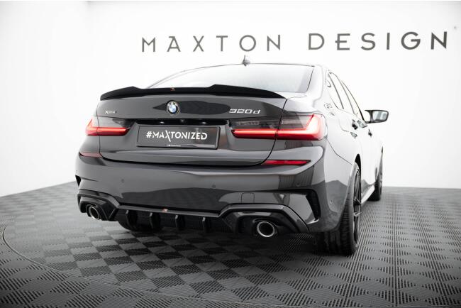 B-Ware Maxton Design Heckdiffusor für BMW 3er M-Paket G20 / G21 Hochglanz schwarz