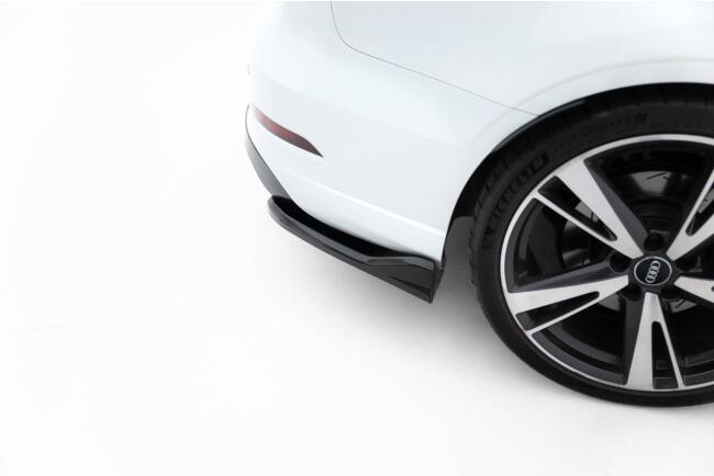B-Ware Maxton Design Diffusor Flaps V.5 für Audi RS3 Limousine 8V Facelift Hochglanz schwarz