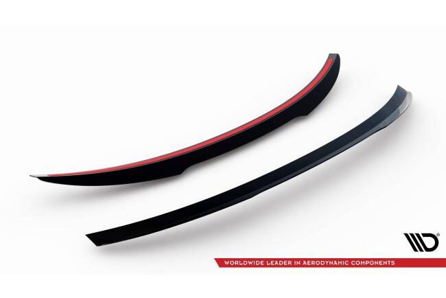 B-Ware Maxton Design Heckspoiler Lippe für Mazda 6 GJ (Mk3) Facelift Hochglanz schwarz