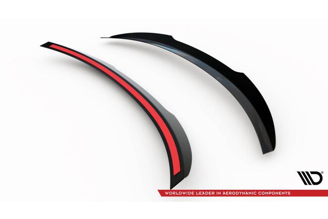 B-Ware Maxton Design Heckspoiler Lippe für Mazda 6 GJ (Mk3) Facelift Hochglanz schwarz