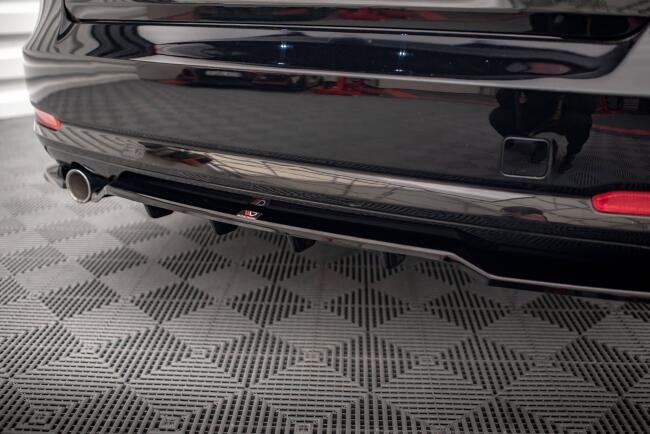 B-Ware Maxton Design Heckdiffusor DTM Look für BMW 3er GT F34 Hochglanz schwarz