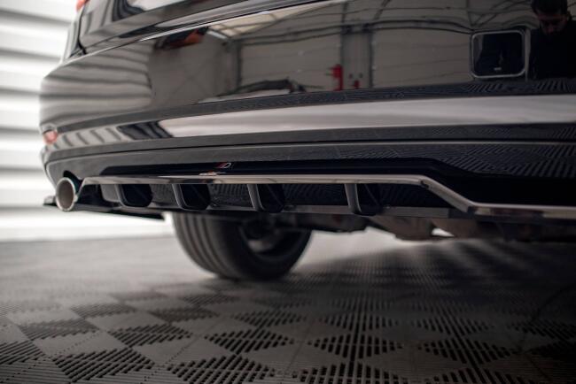 B-Ware Maxton Design Heckdiffusor DTM Look für BMW 3er GT F34 Hochglanz schwarz