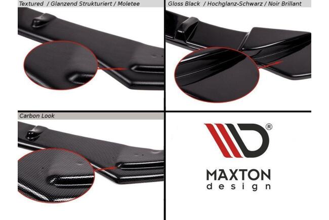B-Ware Maxton Design Heckdiffusor DTM Look für BMW 3er GT F34 Hochglanz schwarz