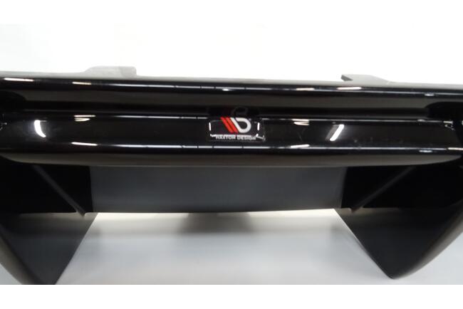 B-Ware Maxton Design Heckdiffusor V.1 für Audi S6 / A6 S-Line 4G C7 Facelift Hochglanz schwarz