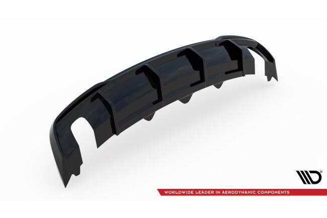 B-Ware Maxton Design Heckdiffusor V.2 für Audi A5 Coupe / Sportback B8 8T Standard Facelift Hochglanz schwarz