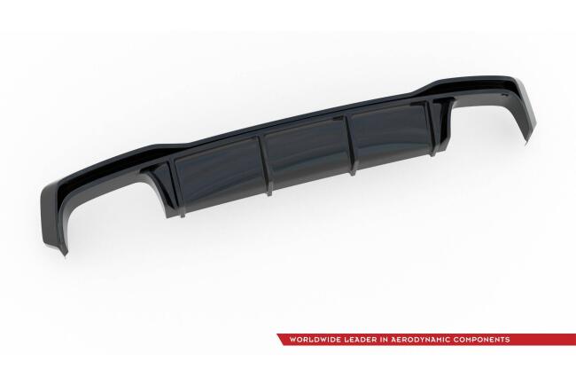 B-Ware Maxton Design Heckdiffusor für Audi A7 C8 S-Line Hochglanz schwarz