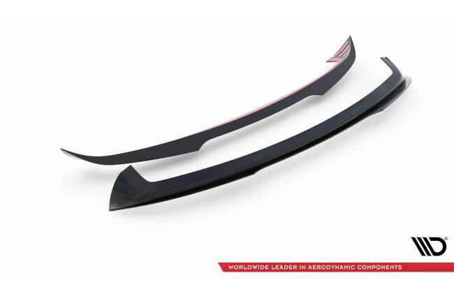 B-Ware Maxton Design Heckspoiler Lippe für Seat Ateca Mk1 Hochglanz schwarz