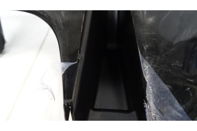 B-Ware Maxton Design mittlerer Heckdiffusor DTM Look für Mercedes-AMG GLC 63 SUV X253 Hochglanz schwarz