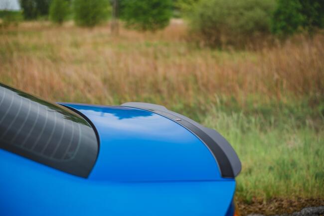 B-Ware Maxton Design Heckspoiler Lippe für Audi A4 / A4 S-Line B8 Limousine 2008-2015 Hochglanz schwarz