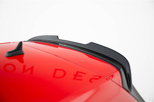 B-Ware Maxton Design Heckspoiler Lippe V.2 für VW Golf 7 GTI / GTD / TCR / R und R-Line 2012-2020 Hochglanz schwarz