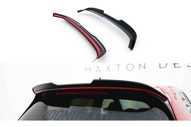 B-Ware Maxton Design Heckspoiler Lippe V.2 für VW Golf 7 GTI / GTD / TCR / R und R-Line 2012-2020 Hochglanz schwarz