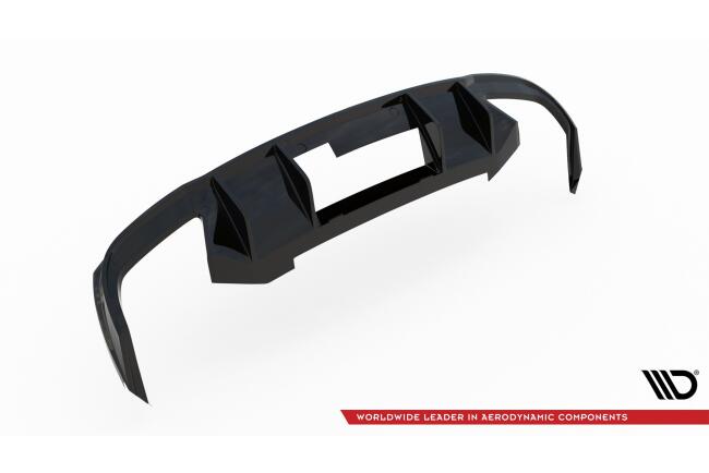 B-Ware Maxton Design Heckdiffusor V.2 für Skoda Octavia RS 3 III 5E (Diesel und Benziner) Hochglanz schwarz