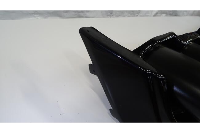 B-Ware Maxton Design Heckdiffusor mit Endrohr Attrappe Schwarz für Audi A6 S-Line C8