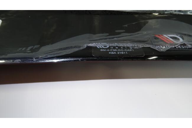B-Ware Maxton Design Heckspoiler 3D für BMW 4er Gran Coupe Standard / M-Paket F36 Hochglanz schwarz