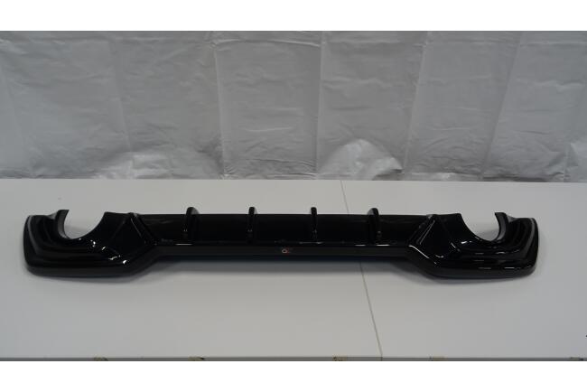 B-Ware Maxton Design Heckdiffusor für BMW 3er M-Paket G20 / G21 (Passend auch für Fahrzeuge mit Anhängerkupplung) Hochglanz schwarz