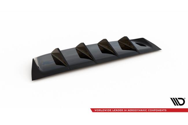 B-Ware Maxton Design Heckdiffusor für BMW M6 Gran Coupe / Coupe / Cabriolet F06 / F13 / F12 Hochglanz schwarz