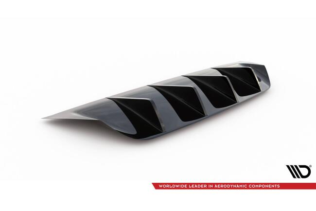 B-Ware Maxton Design Heckdiffusor für BMW M6 Gran Coupe / Coupe / Cabriolet F06 / F13 / F12 Hochglanz schwarz