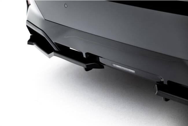 Maxton Design Heckdiffusor V.1 für BMW 5er / I5 M-Paket G60 / G61 Hochglanz schwarz