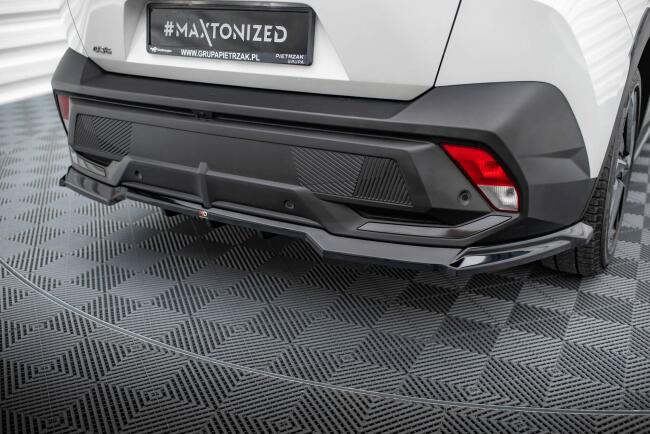 Maxton Design Heckdiffusor für Peugeot 408 Mk1 Hochglanz schwarz