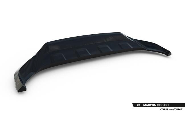 Maxton Design Frontlippe für VW Touareg R-Line Mk3 Facelift Hochglanz schwarz