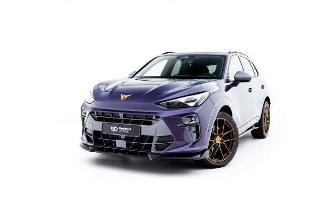 Maxton Design Frontlippe V.1 für Cupra Terramar Mk1 Hochglanz schwarz