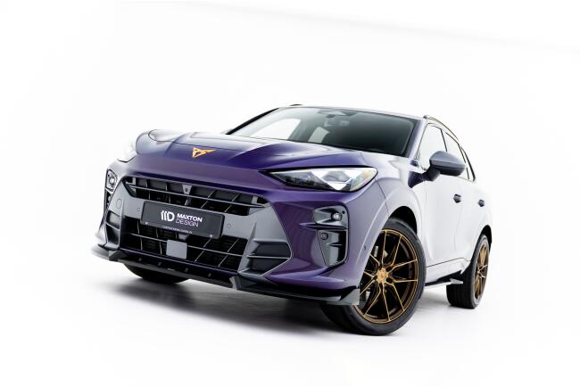 Maxton Design Frontlippe V.1 für Cupra Terramar Mk1 Hochglanz schwarz