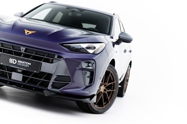 Maxton Design Frontlippe V.1 für Cupra Terramar Mk1 Hochglanz schwarz