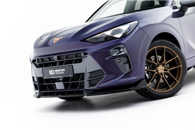 Maxton Design Frontlippe V.1 für Cupra Terramar Mk1 Hochglanz schwarz