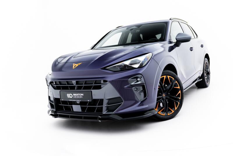 Maxton Design Frontlippe V.2 für Cupra Terramar Mk1 Hochglanz schwarz