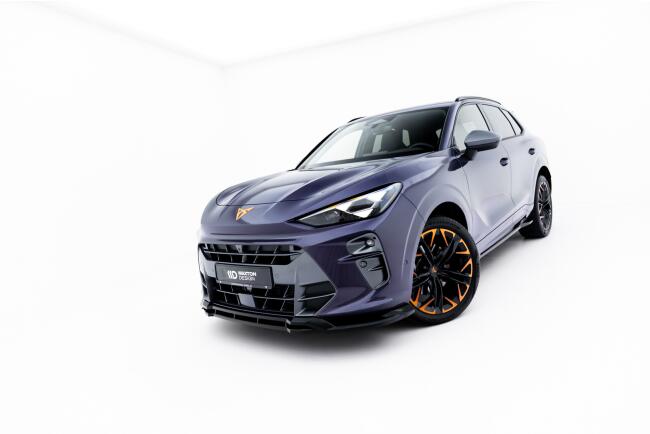 Maxton Design Frontlippe V.2 für Cupra Terramar Mk1 Hochglanz schwarz