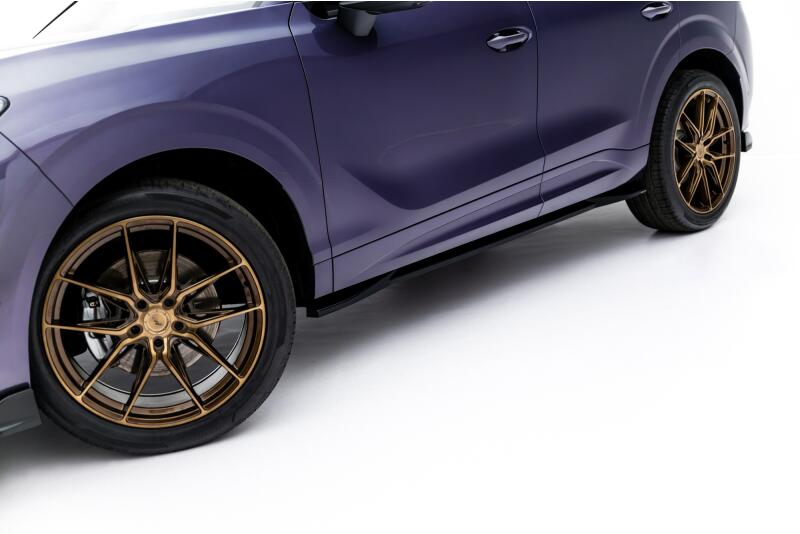 Maxton Design Seitenschweller (Paar) für Cupra Terramar Hochglanz schwarz