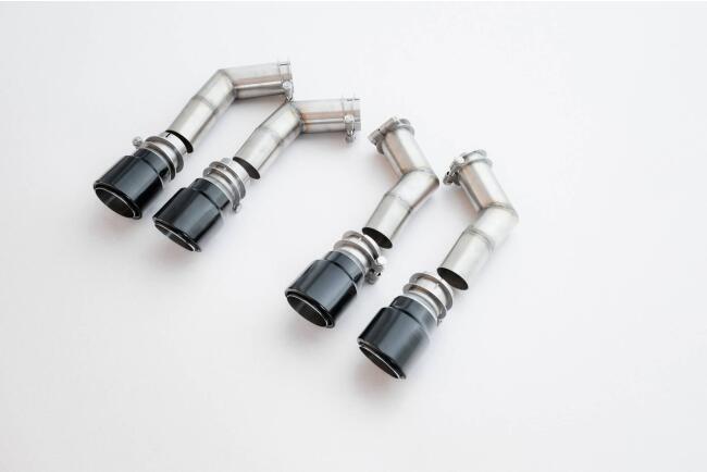 Maxton Design Heckdiffusor V.3 mit Endrohren Schwarz Cupra Formentor VZ Mk1 / Mk1 Facelift