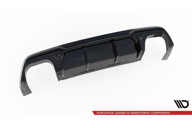 Maxton Design Heckdiffusor V.3 mit Endrohren Schwarz Cupra Formentor VZ Mk1 / Mk1 Facelift