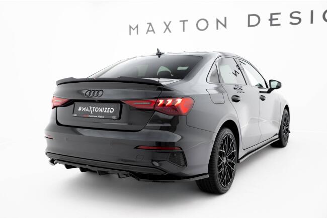 Maxton Design Heckdiffusor für Audi A3 Limousine 8Y...