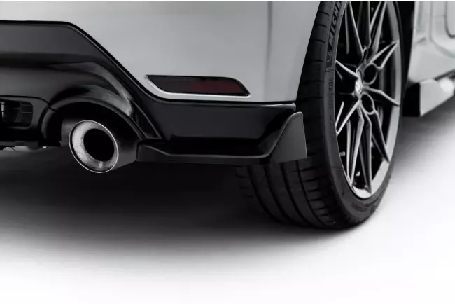 Maxton Design Diffusor Flaps V.2 für Toyota Yaris GR Mk4 Facelift Hochglanz schwarz