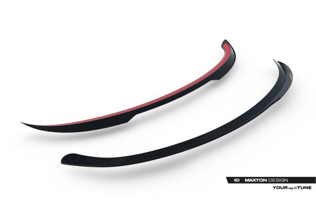Maxton Design Heckspoiler Lippe V.1 für Tesla Model Y Premium Mk1 Facelift 2025- Hochglanz schwarz