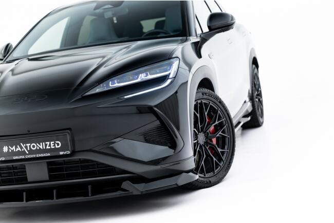 Maxton Design Frontlippe für BYD Sealion 7 Mk1 Hochglanz schwarz