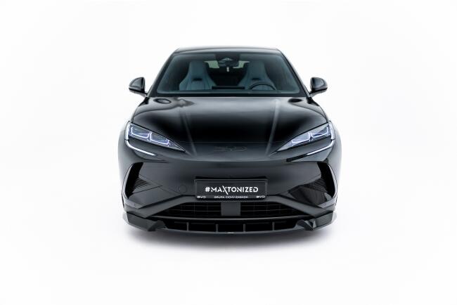Maxton Design Frontlippe für BYD Sealion 7 Mk1 Hochglanz schwarz
