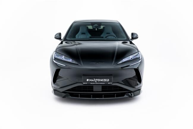 Maxton Design Frontlippe für BYD Sealion 7 Mk1 Hochglanz schwarz