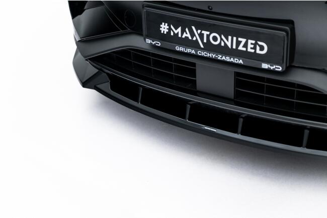 Maxton Design Frontlippe für BYD Sealion 7 Mk1 Hochglanz schwarz