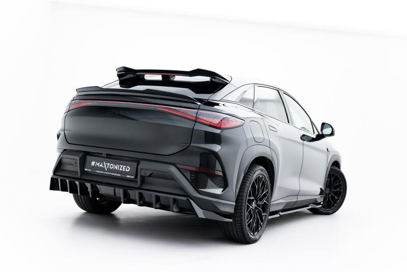 Maxton Design Heckdiffusor DTM Look für BYD Sealion 7 Mk1 Hochglanz schwarz