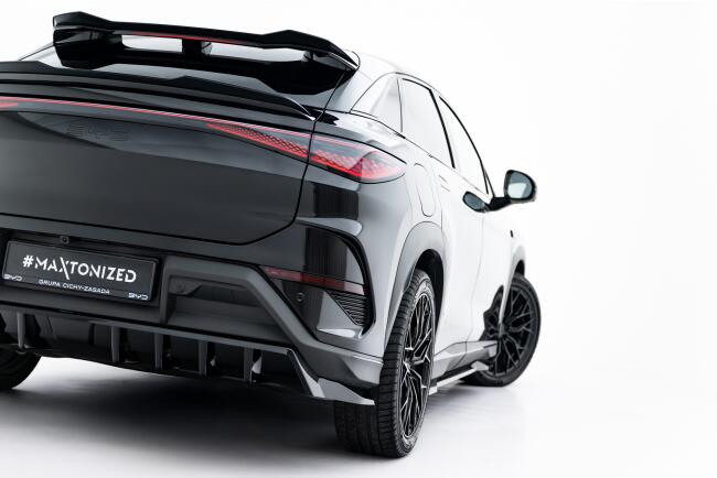 Maxton Design Heckdiffusor DTM Look für BYD Sealion 7 Mk1 Hochglanz schwarz