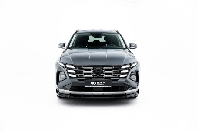 Maxton Design Frontlippe für Hyundai Tucson Mk4 Facelift Hochglanz schwarz