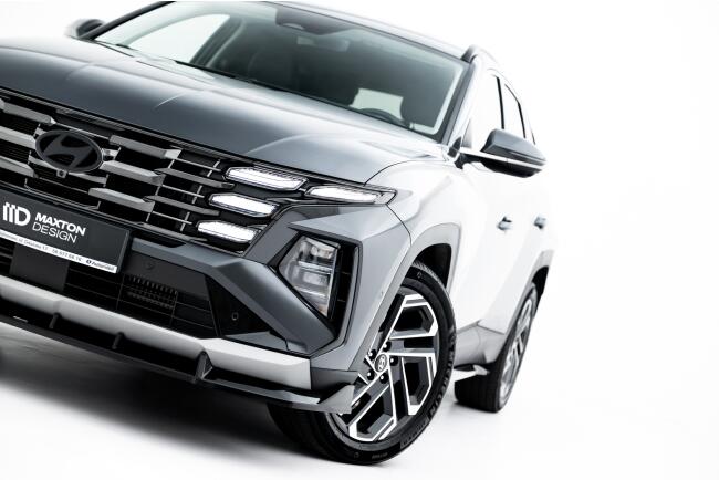 Maxton Design Frontlippe für Hyundai Tucson Mk4 Facelift Hochglanz schwarz