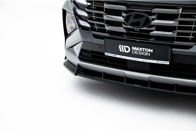 Maxton Design Frontlippe für Hyundai Tucson Mk4 Facelift Hochglanz schwarz