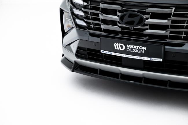 Maxton Design Frontlippe V.1 für Hyundai Tucson Mk4 Facelift Hochglanz schwarz
