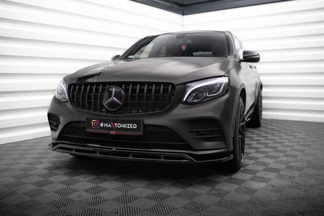 Maxton Design Frontlippe für Mercedes-AMG GLC Coupe...