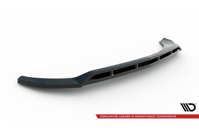 Maxton Design Frontlippe für Mercedes-AMG GLC Coupe AMG-Line / 43 AMG C253 Hochglanz schwarz