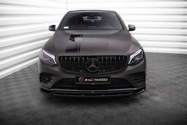 Maxton Design Frontlippe für Mercedes-Benz GLC Coupe...